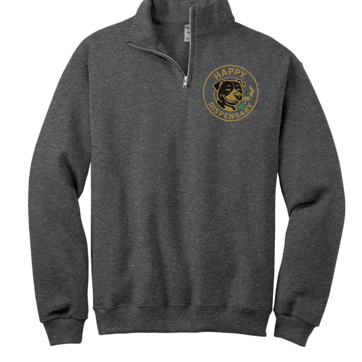 BLACK HEATHER - FRONT